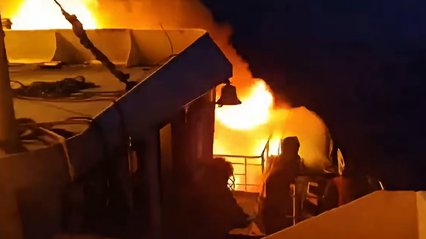 Philippines Ferry Fire Leaves Five Dead and 86 Missing
