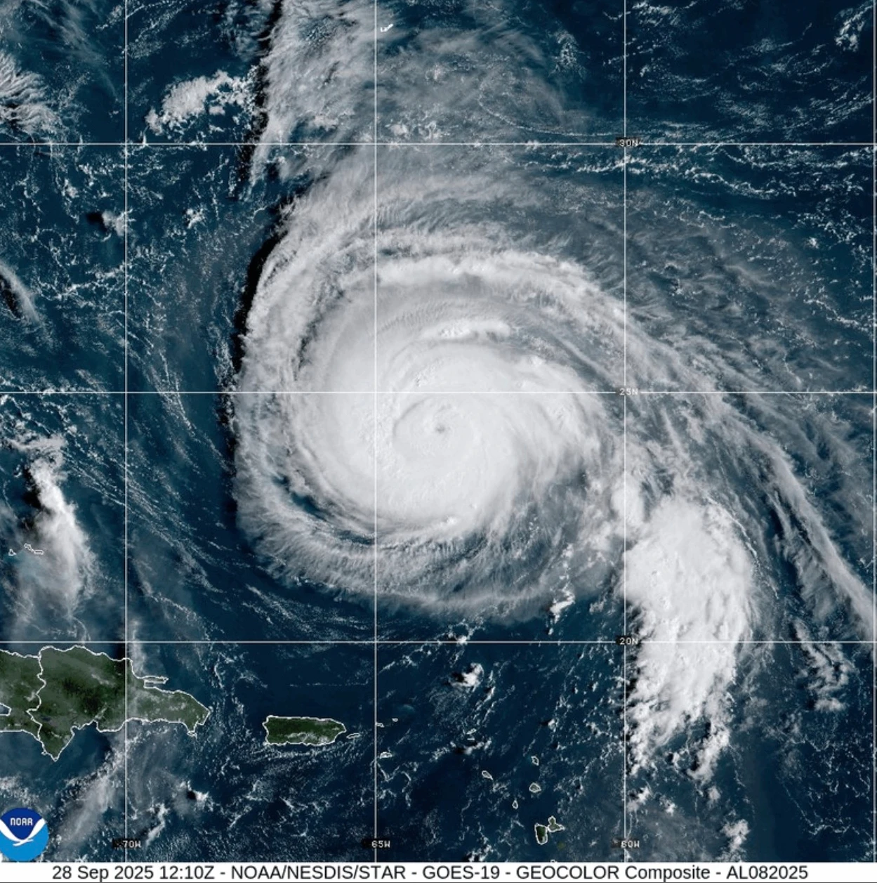 Hurricane Humberto and Tropical Storm Imelda Threaten Caribbean and East Coast
