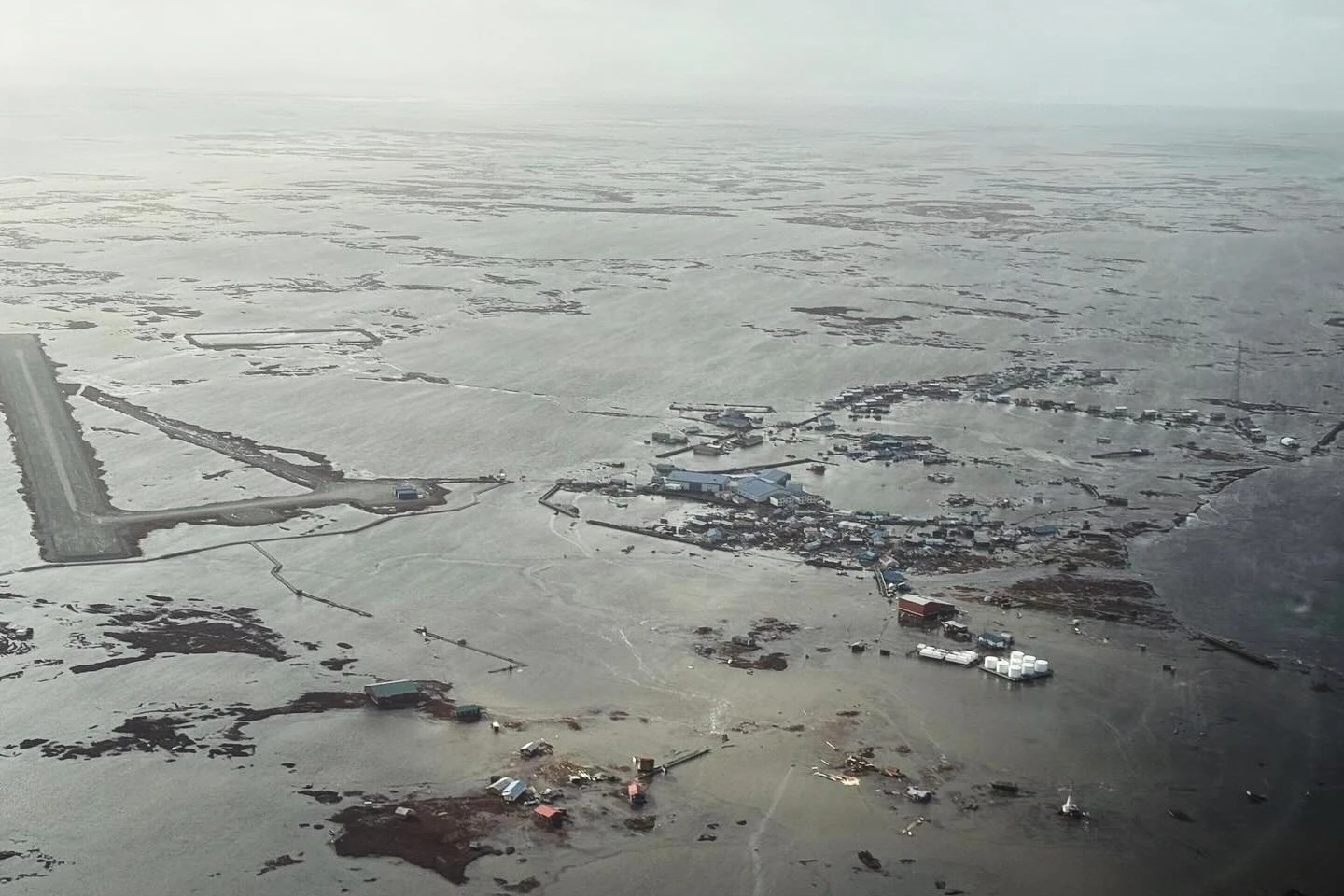 Destructive Aftermath of Typhoon Halong Prompts Evacuation Efforts in Alaska