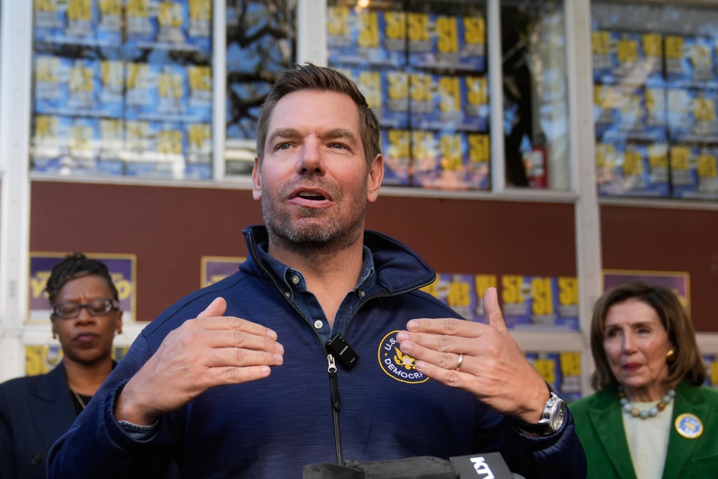 Democrat Eric Swalwell Announces Bid for California Governor in Star-Studded Campaign