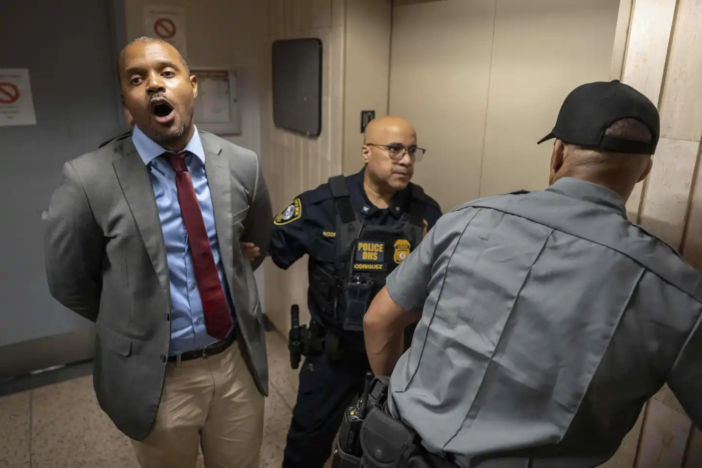 Elected Officials Arrested in NYC Immigration Facility Protest