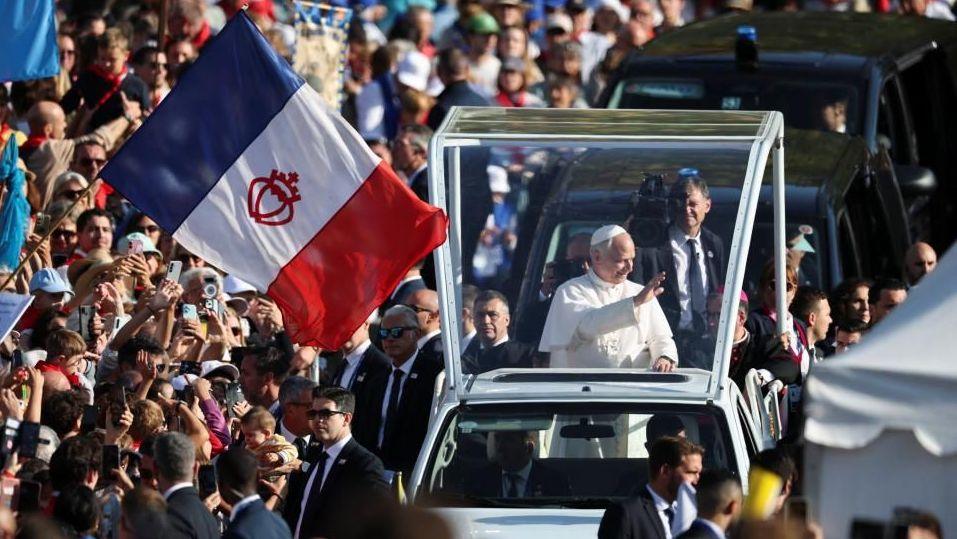 Pope Urges French Bishops to Root Out Abuse Scourge During Lourdes Visit