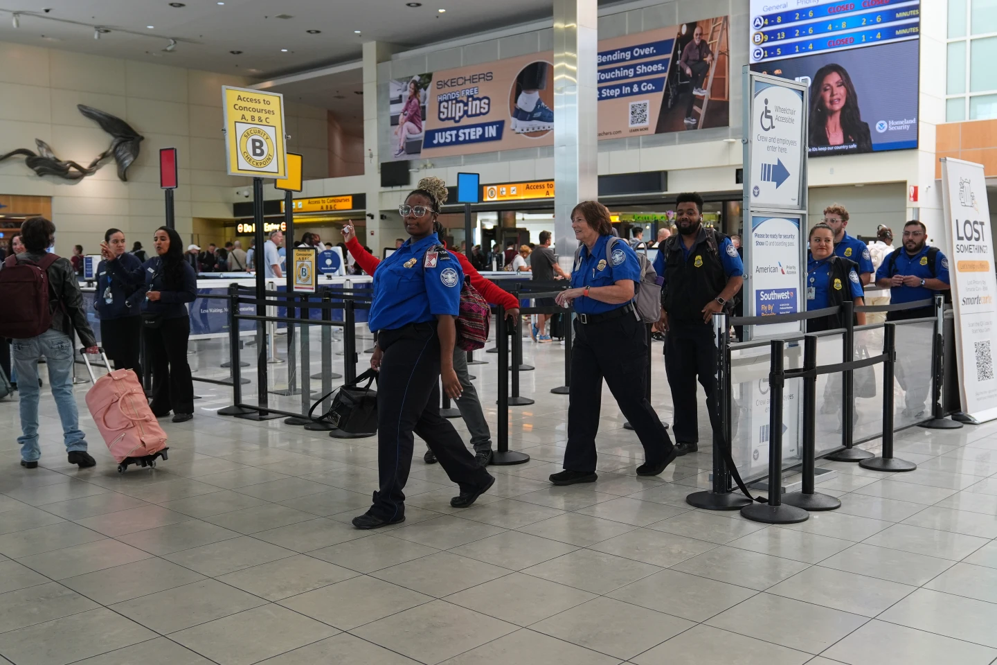Political Messaging Sparks Controversy at U.S. Airports