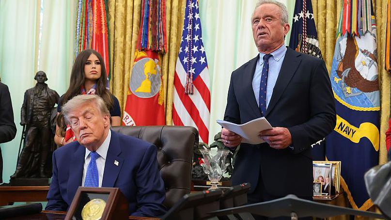 Trump signs order to reduce childhood vaccinations and split MMR shots