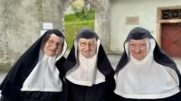 Three elderly nuns from Austria can remain at their convent for now, but conditions set by church authorities include abandoning their social media presence.