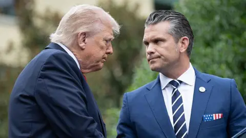 Trump and Hegseth Lead Rare Military Summit Amid Speculation