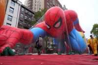 The iconic Macy's Thanksgiving Day Parade returns to New York City with new floating characters and a watchful eye on weather conditions as officials ensure safety and enjoyment for all attendees.