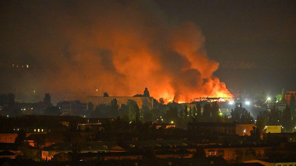 Russian Ballistic Missile Strike on Kyiv Claims One Life, Injures Dozens