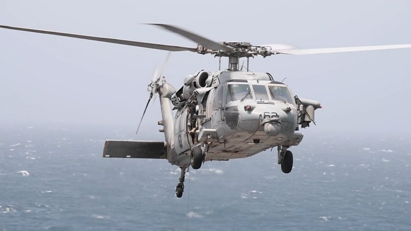 U.S. Helicopter Fires Missiles at Cargo Ship Attempting to Enter Iranian Port